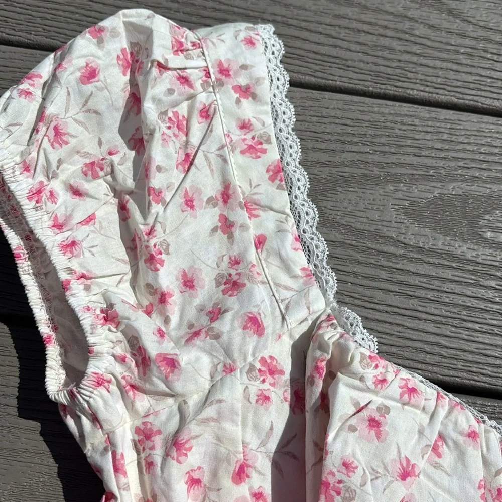 Briellyn Mini Dress - Pink Floral - Picture 9 of 15